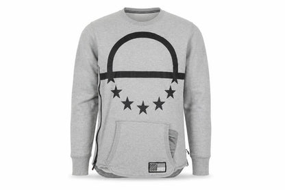 Mens UK Size M Nike Grey Pullover Sweatshirt