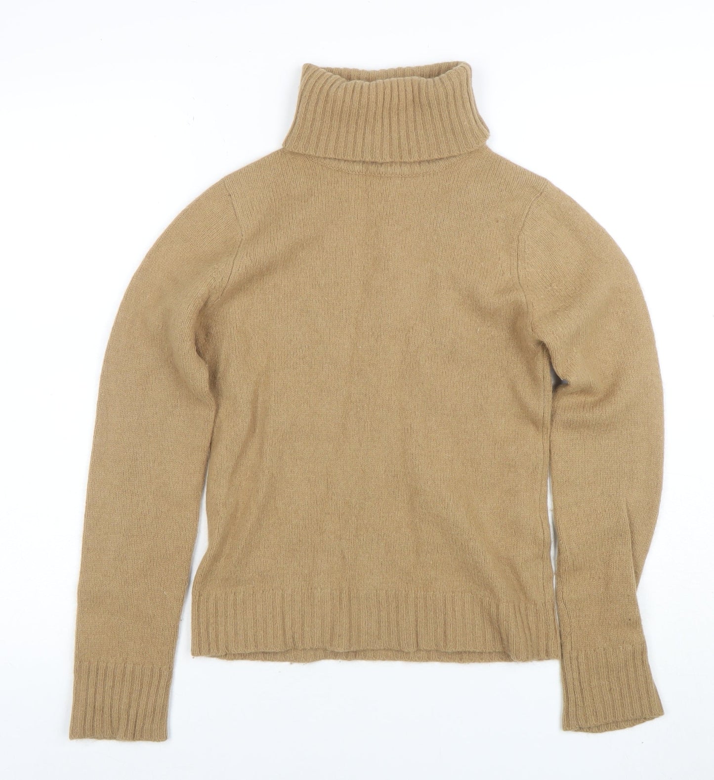 Womens UK Size 10 Zara Beige Pullover Jumper