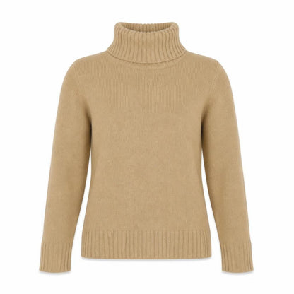 Womens UK Size 10 Zara Beige Pullover Jumper