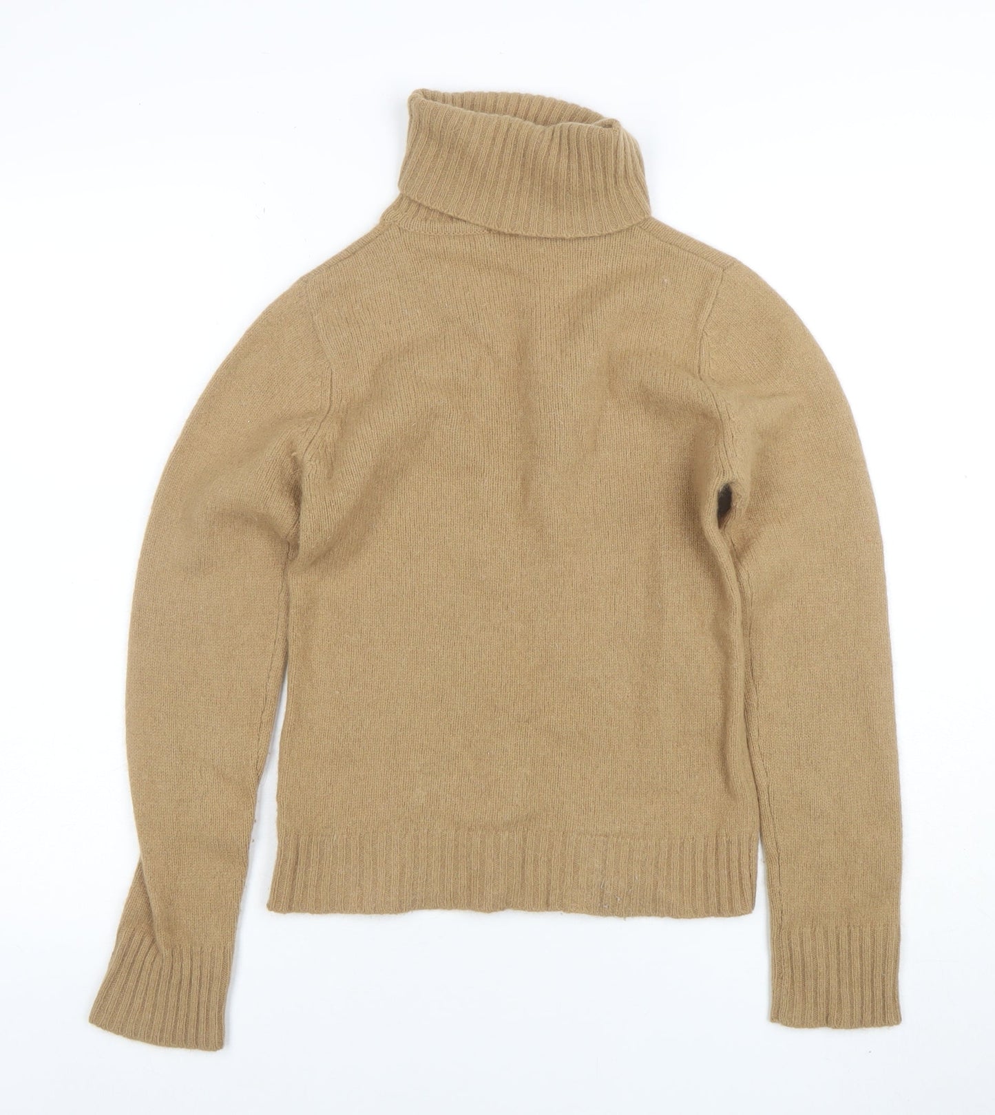 Womens UK Size 10 Zara Beige Pullover Jumper