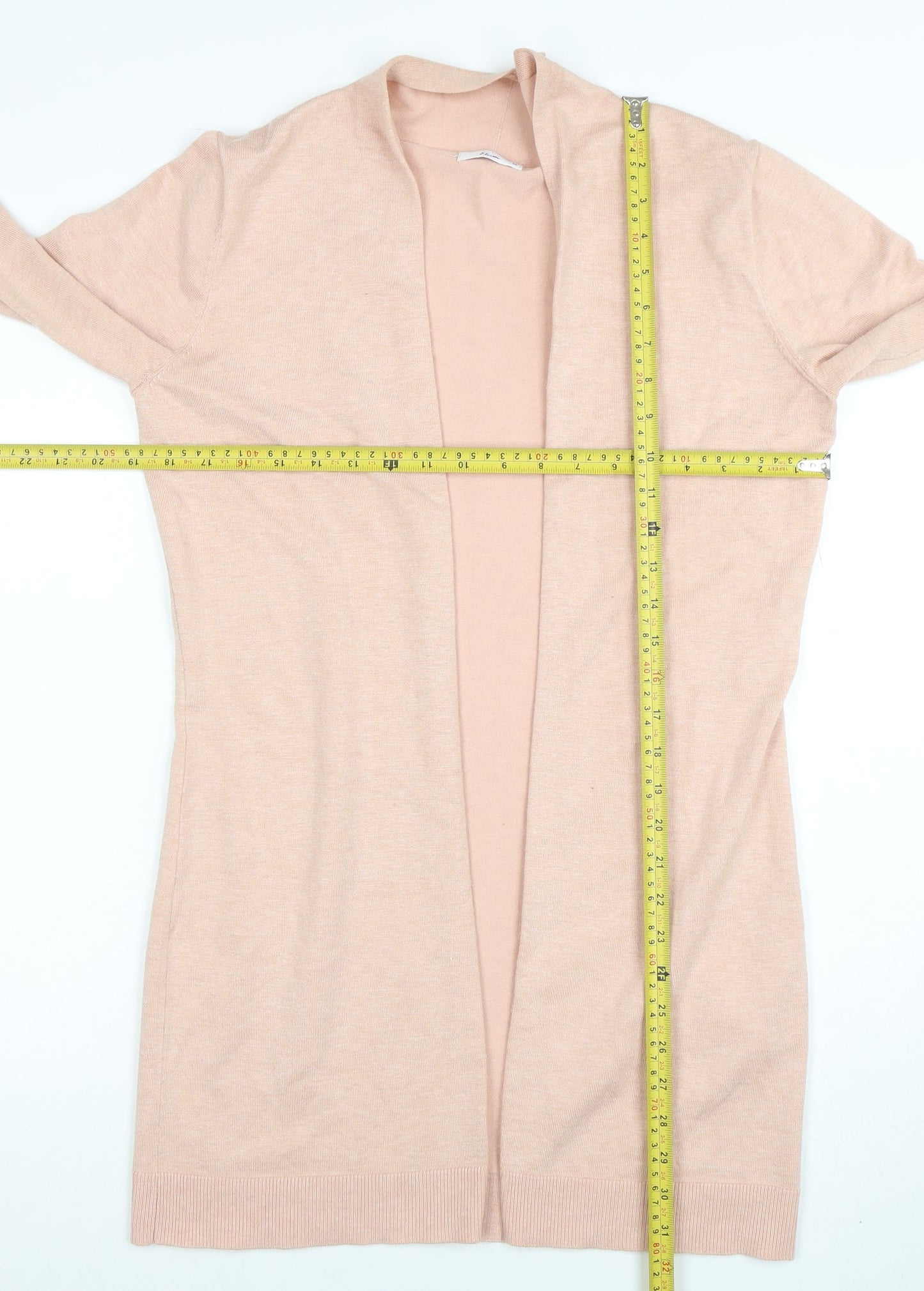 Womens UK Size M Miss Etam Beige Cardigan Jumper