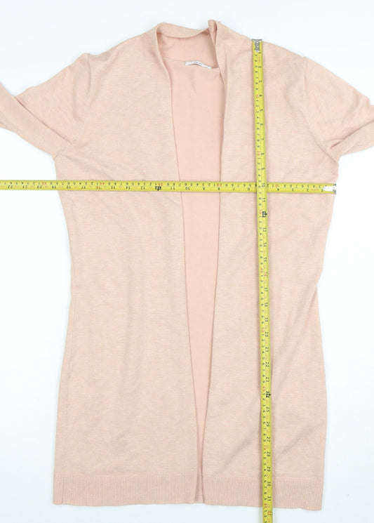 Womens UK Size M Miss Etam Beige Cardigan Jumper