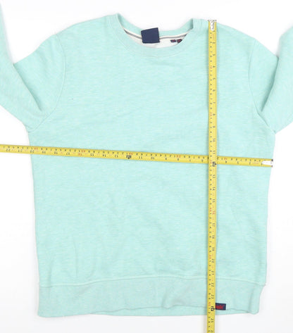 Womens UK Size 12 Superdry Green Pullover Sweatshirt