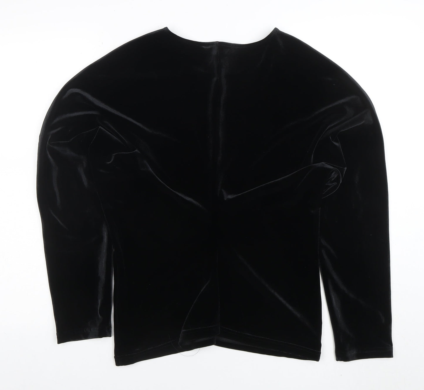 Womens UK Size 14 Marks and Spencer Black Basic Blouse