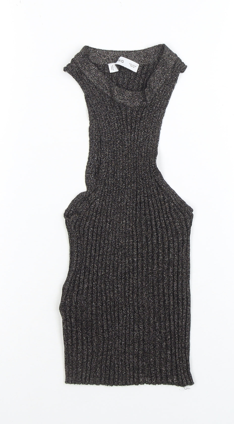 Womens UK Size M MNG Black Camisole Tank