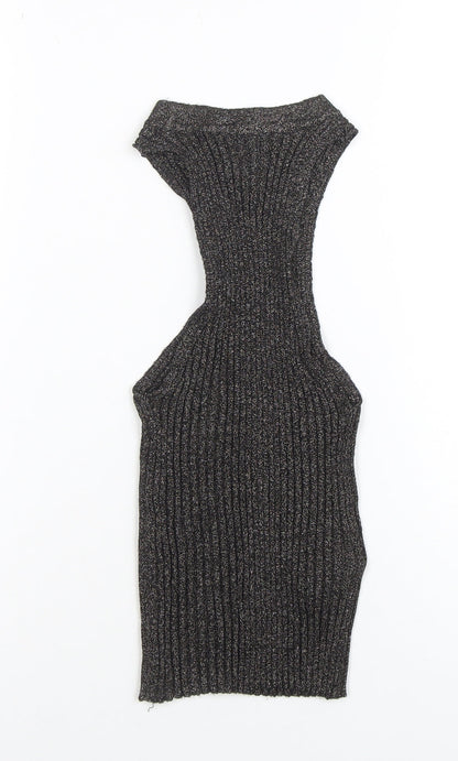 Womens UK Size M MNG Black Camisole Tank