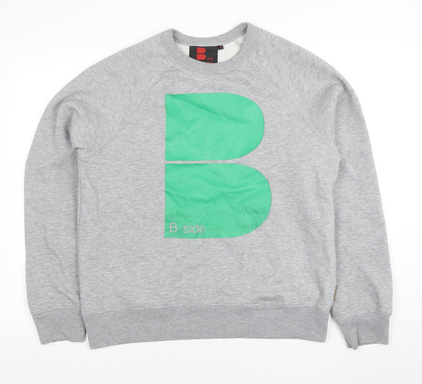 Mens UK Size M B-side by Walé Adeyemi Grey Pullover Sweatshirt