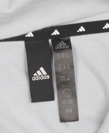 Mens UK Size XL adidas Grey Full Zip Hoodie