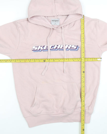 Womens UK Size XS Skechers Pink Pullover Hoodie