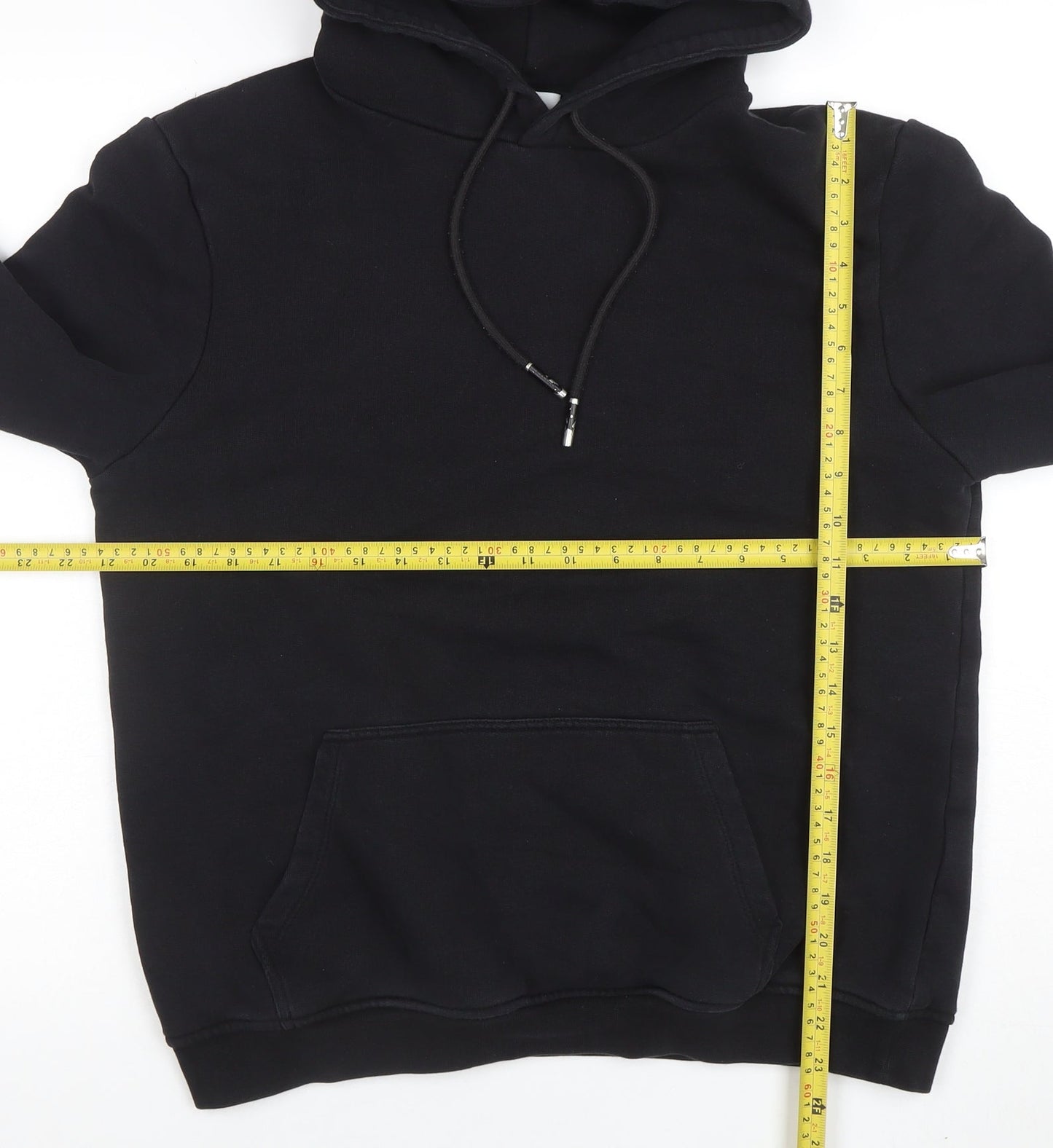 Womens UK Size M ARNE Black Pullover Hoodie