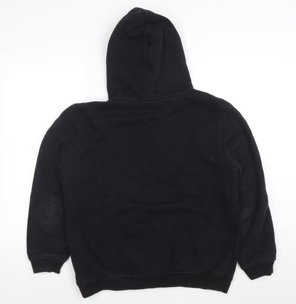 Womens UK Size M ARNE Black Pullover Hoodie