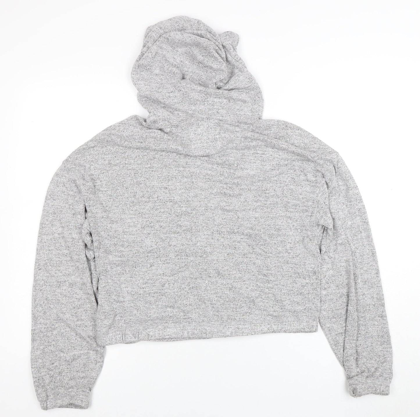 Womens UK Size S Hollister Grey Full Zip Hoodie
