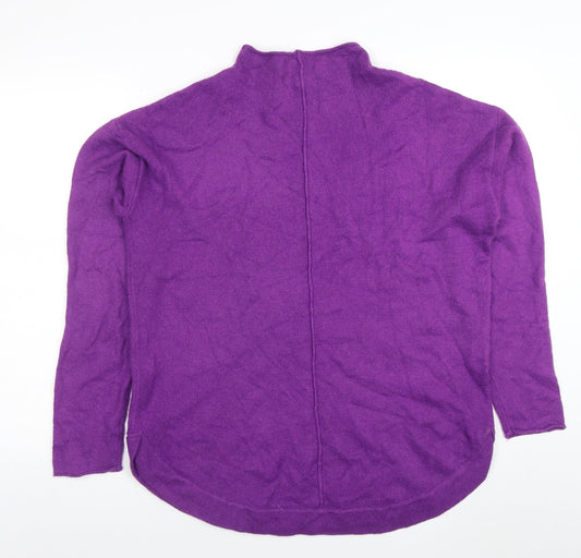 Womens UK Size M NOOSNOW Purple Pullover Jumper