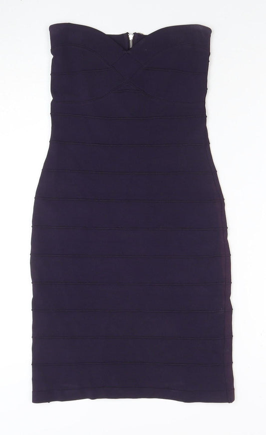 Womens UK Size 8 Lipsy London Bodycon Dress
