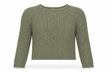 Womens UK Size S Pull&Bear Green Pullover Jumper