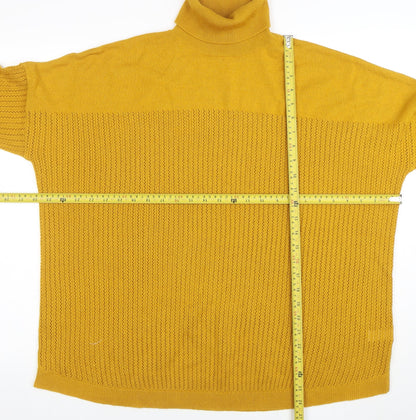 Womens UK Size 20 TU Yellow Pullover Jumper