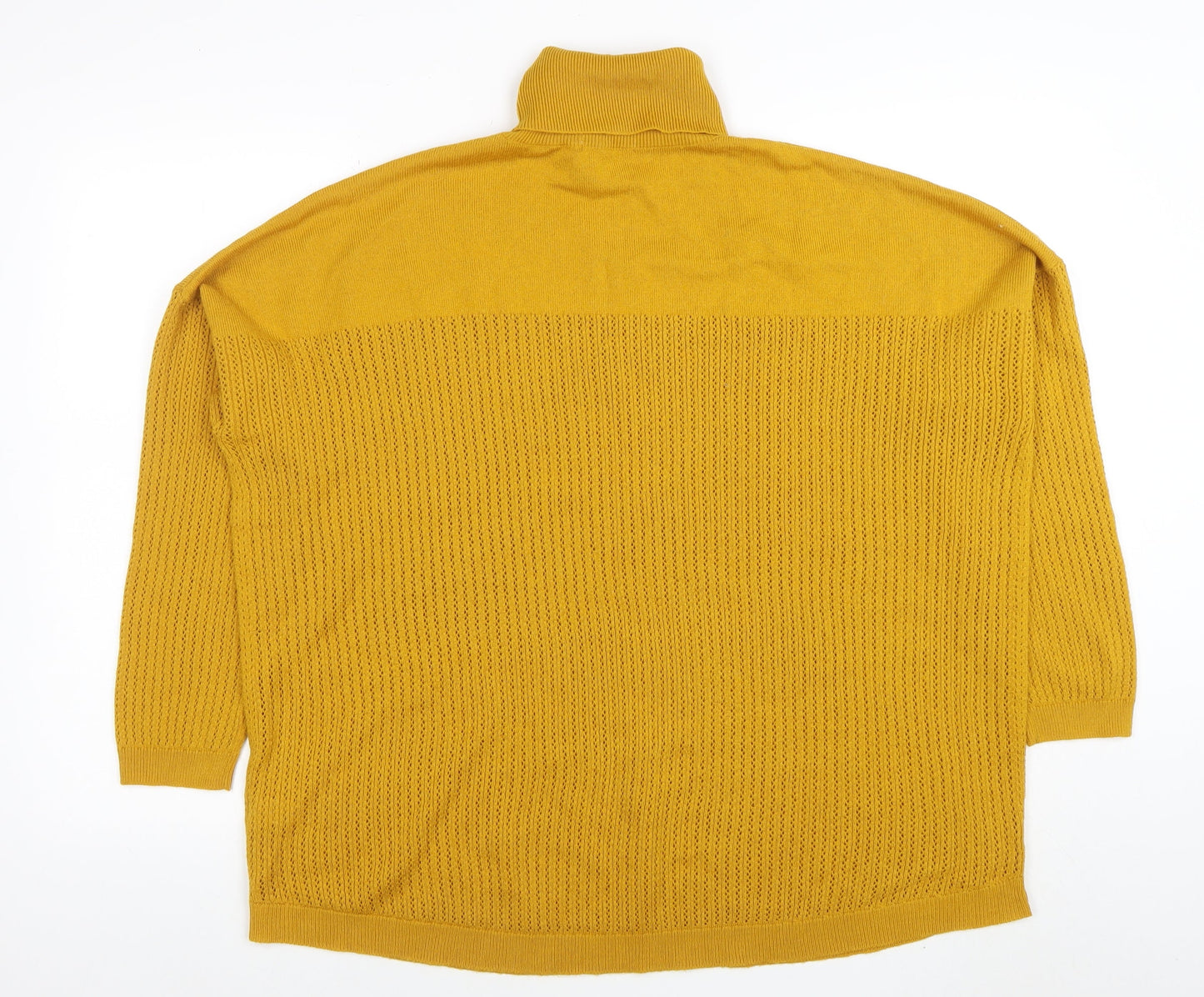 Womens UK Size 20 TU Yellow Pullover Jumper
