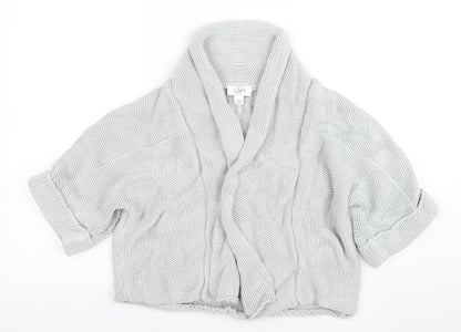 Womens UK Size XL ANN TAYLOR LOFT Grey Cardigan Jumper