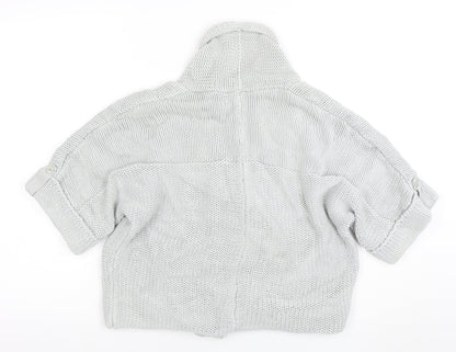 Womens UK Size XL ANN TAYLOR LOFT Grey Cardigan Jumper
