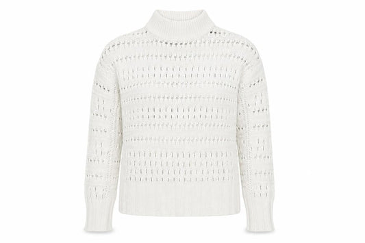 Womens UK Size M Noisy may Ivory Pullover Jumper