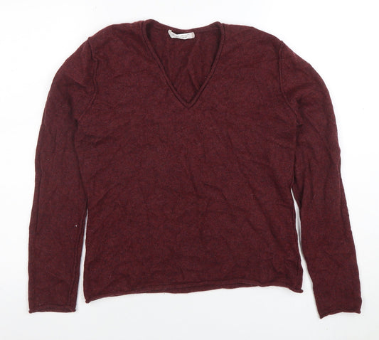 Womens UK Size M Deane & White Red Pullover Jumper