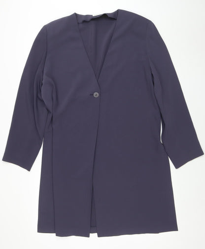 Womens UK Size 18 Windsmoor Blue Overcoat