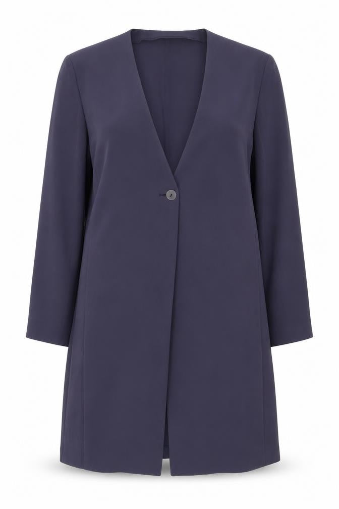 Womens UK Size 18 Windsmoor Blue Overcoat