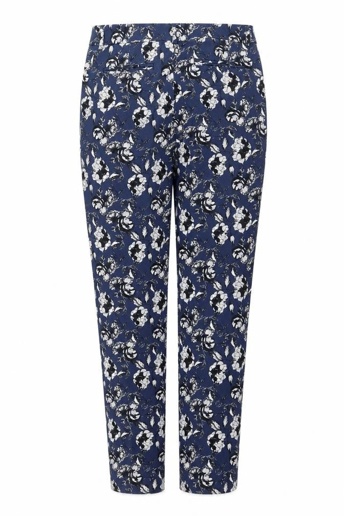 Womens UK Size 10 Carolina Belle Regular Fit CasualTravel Blue Trousers