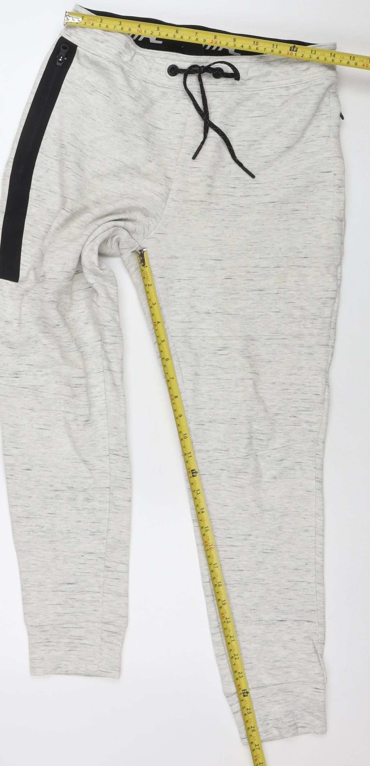 Mens UK Size S American Eagle Outfitters Regular Fit Jogger Grey Trousers
