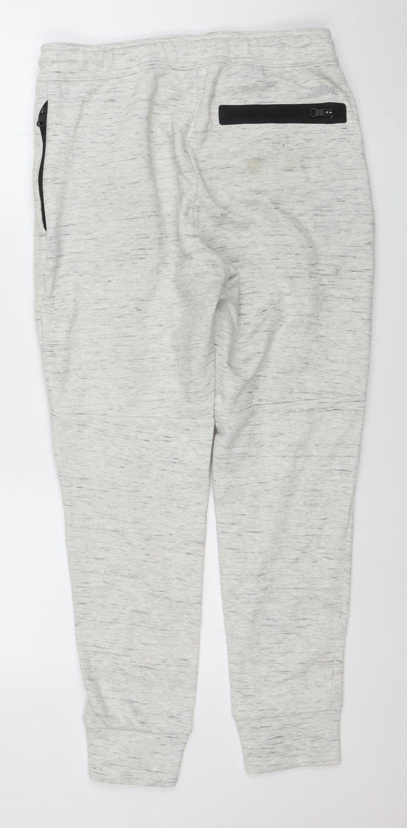 Mens UK Size S American Eagle Outfitters Regular Fit Jogger Grey Trousers