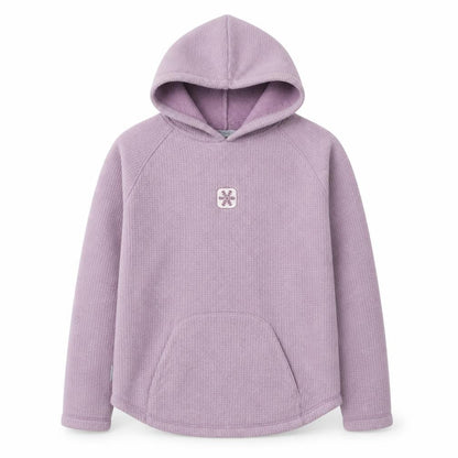 Womens UK Size XL Outdoor Scene Purple Pullover Hoodie