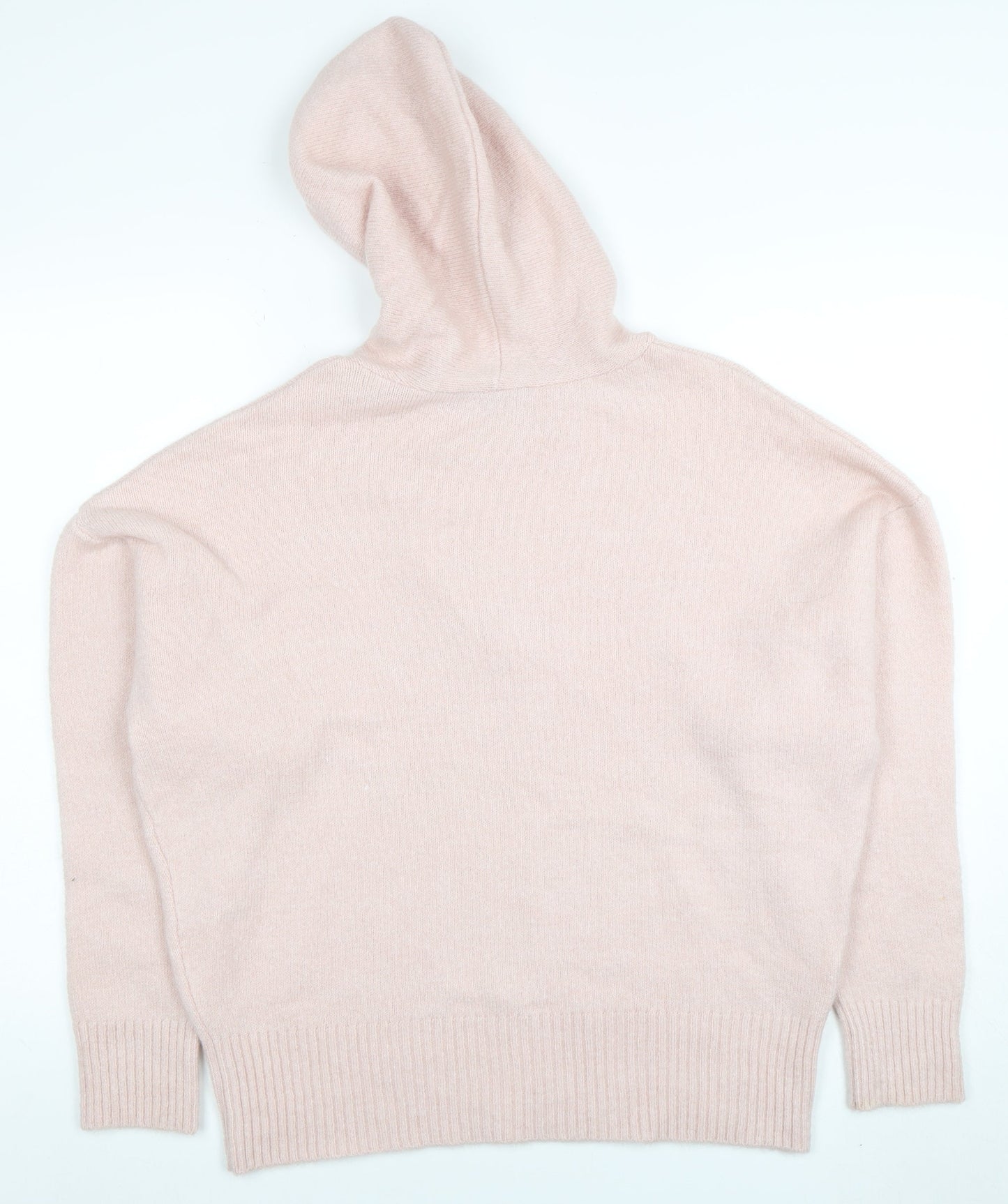 Womens UK Size M Peacocks Pink Pullover Hoodie