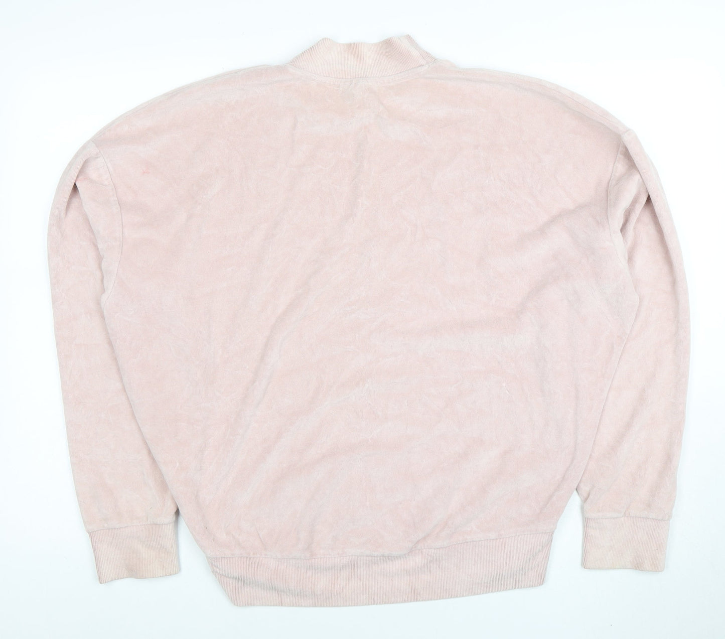 Womens UK Size 10 Topshop Pink Pullover Sweatshirt