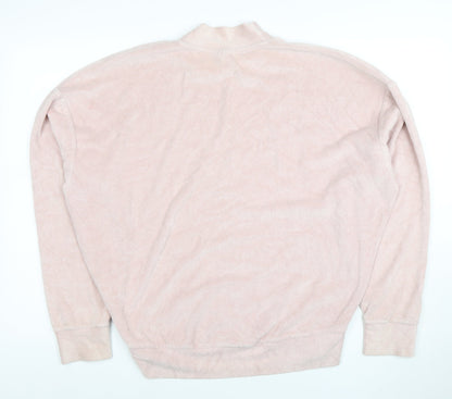 Womens UK Size 10 Topshop Pink Pullover Sweatshirt