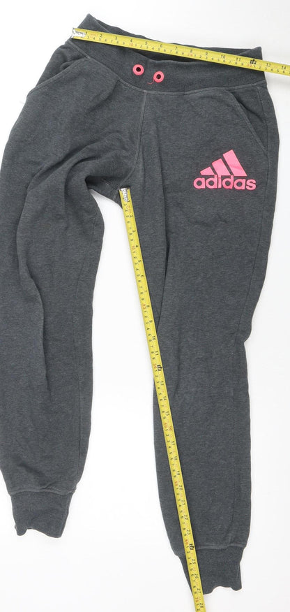 Adidas Womens Grey XS Jogger Sweatpants Activewear Trousers