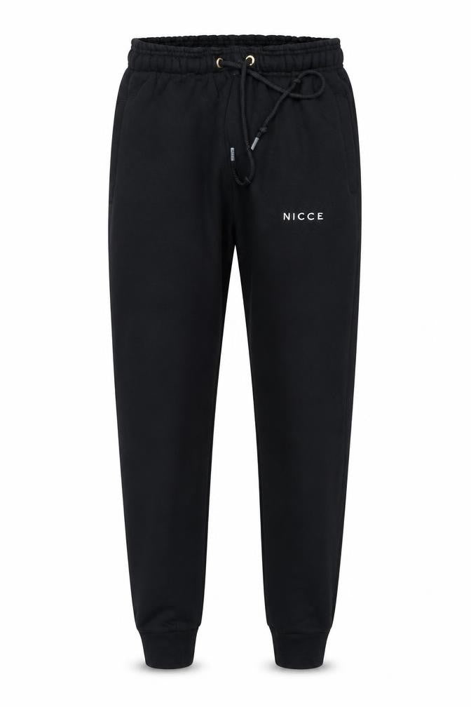 Nicce Men’s Black Jogger Sweatpants XXS Cotton Blend Tapered Fit