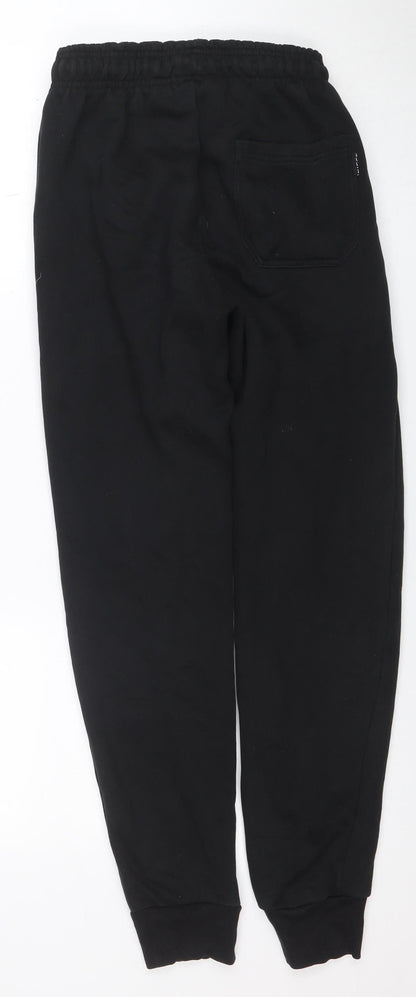 Nicce Men’s Black Jogger Sweatpants XXS Cotton Blend Tapered Fit
