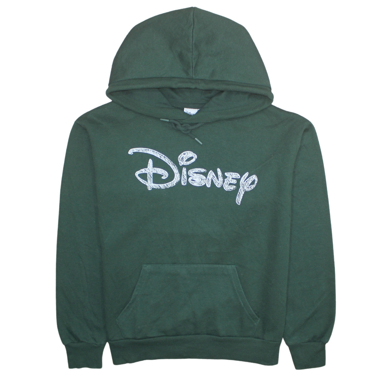 Womens UK Size S Disney Green Pullover Hoodie