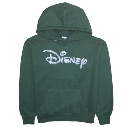 Womens UK Size S Disney Green Pullover Hoodie