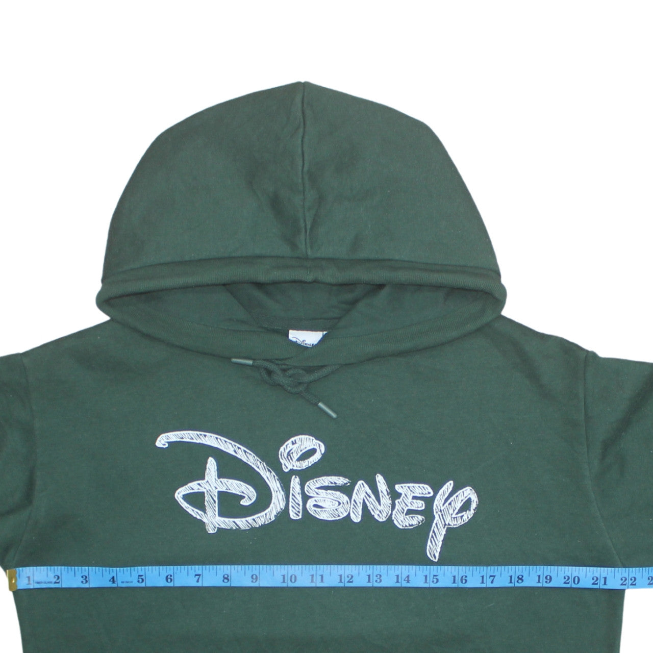 Womens UK Size S Disney Green Pullover Hoodie