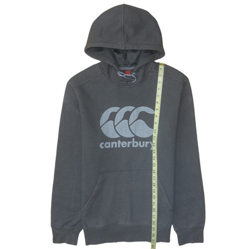 Mens UK Size M Canterbury Grey Pullover Hoodie
