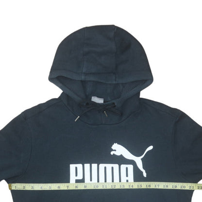 Womens UK Size S PUMA Black Pullover Hoodie
