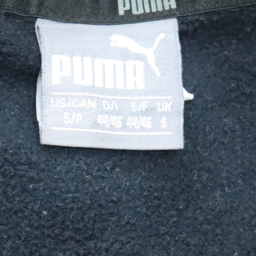 Womens UK Size S PUMA Black Pullover Hoodie