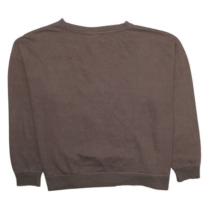 Womens UK Size 2XL Disney Brown Pullover Sweatshirt