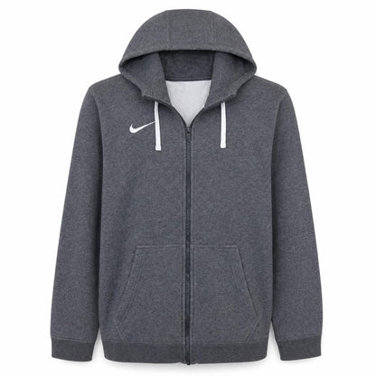Mens UK Size M Nike Grey Full Zip Hoodie