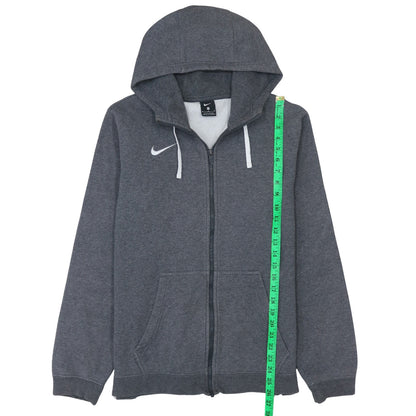 Mens UK Size M Nike Grey Full Zip Hoodie