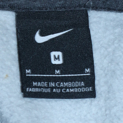 Mens UK Size M Nike Grey Full Zip Hoodie