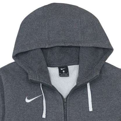 Mens UK Size M Nike Grey Full Zip Hoodie