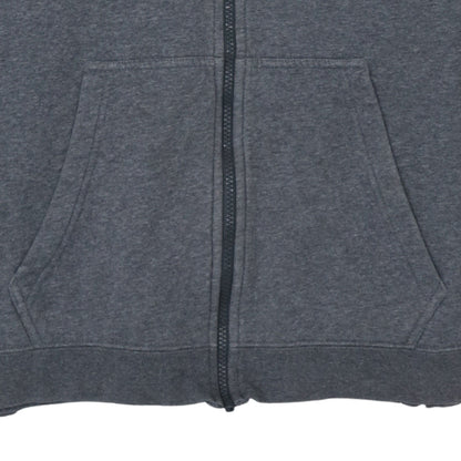 Mens UK Size M Nike Grey Full Zip Hoodie