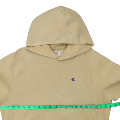 Mens UK Size L Champion Beige Pullover Hoodie
